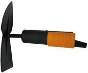 Fiskars QuikFit Doppelhacke spitz, Stecksystem, Modular, Gartenwerkzeug, Aufs&auml;tze