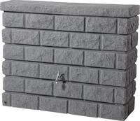 GARANTIA Wandtank ROCKY, 400 Liter, dark granite, Deko-Regenspeicher,