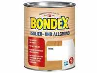 BONDEX Isolier- und Allgrund, Sperr- und Haftgrund, 0,75 - 2,5 l, weiß