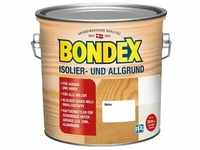 BONDEX Isolier- und Allgrund, Sperr- und Haftgrund, 0,75 - 2,5 l, weiß