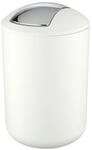WENKO Schwingdeckeleimer Brasil L, 6,5 Liter, Kosmetikeimer, M&uuml;lleimer, verschiedene