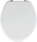 WENKO WC Sitz Prima MDF, hochwertiger Toilettensitz, rostfreie Edelstahlbefestigung,