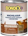 BONDEX Wachslasur, 0,25-0,75 l, Holzlasur, Holzveredelung, Holzpflege