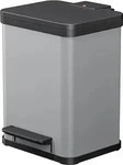 Hailo 0619-220, Hailo &Ouml;ko uno Plus M Tret-Abfallsammler | 17 l Volumen | Soft Close