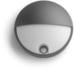 Philips myGarden IR LED Wandleuchte Capricorn, 600lm, 2700K, 6W, Bewegungsmelder,