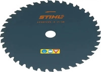 STIHL 40017133806, STIHL Grasschneideblatt &Oslash; 250 mm, 40 Z&auml;hne, Stahl, f&uuml;r