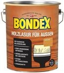 Bondex Holzlasur f&uuml;r Au&szlig;en, witterungsbest&auml;ndig, 4 l, Eiche Hell