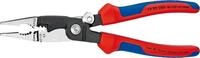 Knipex Elektro-Installationszange mit &Ouml;ffnungsfeder, 6-in-1 Multifunktionszange,