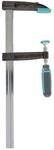 wolfcraft Schraubzwinge PRO, Hohlprofilschiene mit Spannkraft bis 240 Kg, in