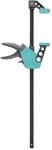 wolfcraft Einhandzwinge EASY, ideale Zwinge zum Spannen in Spannweite 300 mm & 500 mm