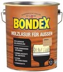 Bondex Holzlasur f&uuml;r Au&szlig;en, witterungsbest&auml;ndig, 4 l, Farblos