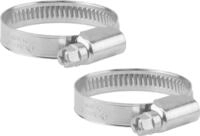 Gardena Schlauchschellen zur Schlauchbefestigung, Bandbreite 9 mm, Spannbereich 25 -