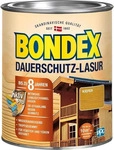 Bondex 329926, BONDEX Dauerschutz-Lasur Au&szlig;en, Holzfarbe, wetterschutz, 0,75 l,