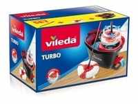 Vileda Turbo Komplett Box | Bodenwischer und Eimer mit Powerschleuder