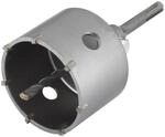 wolfcraft Bohrkrone, Hartmetall, mit Bohrer & SDS-Plus Schaft, in verschiedenen
