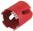wolfcraft Bohrkrone, Diamant, in verschiedenen Durchmessern, Schnitttiefe 65 mm