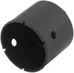 wolfcraft Diamantbestreute Bohrkrone f&uuml;r Winkelschleifer &oslash;20-68 mm