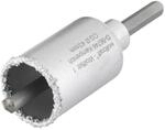 wolfcraft Bohrkrone, Hartmetall, mit Schaft & Bohrer, verschiedene Durchmesser,