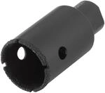 wolfcraft Diamantbestreute Bohrkrone f&uuml;r Winkelschleifer &oslash;20-68 mm