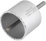 wolfcraft Bohrkrone, Hartmetall, mit Schaft & Bohrer, verschiedene Durchmesser,