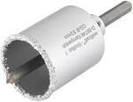 wolfcraft Bohrkrone, Hartmetall, mit Schaft & Bohrer, verschiedene Durchmesser,