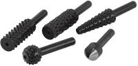 wolfcraft Raspel- und Senker-Set, 5-teilig, Aussparungen und Abtrag von Material