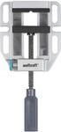 wolfcraft Maschinenschraubstock, Bankschraube mit 80 mm Spannweite