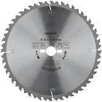 wolfcraft Kreiss&auml;geblatt, Serie Gr&uuml;n, Hartmetall L&auml;ngsschnitt & Wechselverzahnung,