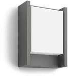 Philips myGarden LED Wandleuchte Arbour, zwei Gr&ouml;ssen, 600-800lm, 2700K, anthrazit