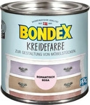 Bondex 386523, BONDEX Kreidefarbe, 0,5 l, leichte Verarbeitung, Romantisch Rosa