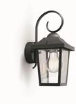Philips myGarden Buzzard Wandleuchte, E27, max 60W, IP44, Dimmbar, Au&szlig;enleuchte im