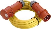 AS Schwabe CEE Verl&auml;ngerungskabel 25m, 400V, Gelb