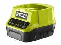 Ryobi Schnellladegerät ONE+ RC18120 | Ladegerät für alle 18 V ONE+ Akkus