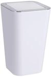 WENKO Schwingdeckeleimer Candy, 6 Liter, Badezimmer Kosmetikeimer, M&uuml;lleimer,