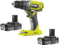 RYOBI 5133003821, Ryobi Akku-Bohrschrauber 18 V ONE+, 40 Nm Drehmoment, 2x 2,0 Ah