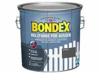 BONDEX Holzfarbe für Außen, 2,5 l, Langzeitschutz, Hochdeckend, Wetterschutz