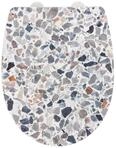 WENKO WC-Sitz Thermoplast, hochwertig verarbeiteter WC-Sitz, bruchstabil,
