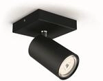 Philips myLiving Kosipo Spot, 1-4 flammig, GU10, ohne Leuchtmittel, schwarz