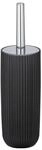 WENKO WC Garnitur Agropoli, hochwertiger, geschlossener WC B&uuml;rstenhalter,