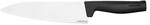 Fiskars Hard Edge Messer, hochwertiger japanischer Stahl rostfrei Softgrip Kochmesser