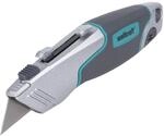 wolfcraft Profi-Dualklingenmesser Messer Trapezklinge Hakenklinge
