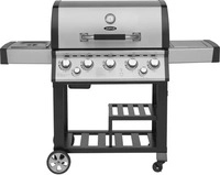 JUSTUS 130904, JUSTUS Gasgrill Mars, 5+1 Brenner, Infrarot Backburner, Edelstahl, 76