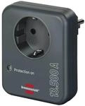 Brennenstuhl Steckdosenadapter mit &Uuml;berspannungsschutz 13.500 A, Blitzschutz f&uuml;r