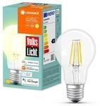 Ledvance Smart+ BT Classic A60 Volkslicht, 6W = 60W, 806 lm, 2700K, E27, dimmbar,