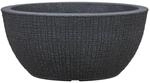 Scheurich Blumentopf Barceo Bowl f&uuml;r Innen & Au&szlig;en, schwarz oder grau, Blumenk&uuml;bel