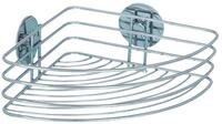 WENKO Turbo-Loc Eckablage, verchromte Badablage, Befestigen ohne bohren
