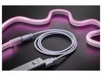 Paulmann Neon Colorflex USB-Strip 1m, 4,5 W, 5V, Kunststoff, Weiß