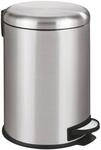 WENKO Treteimer Leman Easy Close 20 L, Kosmetikeimer, M&uuml;lleimer, Absenkautomatik,