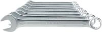 Format Gabel-Ringschl&uuml;ssel-Satz, Chrom-Vanadium-Stahl, 8 - 19 mm, 8-teilig,