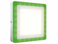 Ledvance LED Color+ White Square, 3000 K (Warmweiß), Deckenleuchte, Wandleuchte
